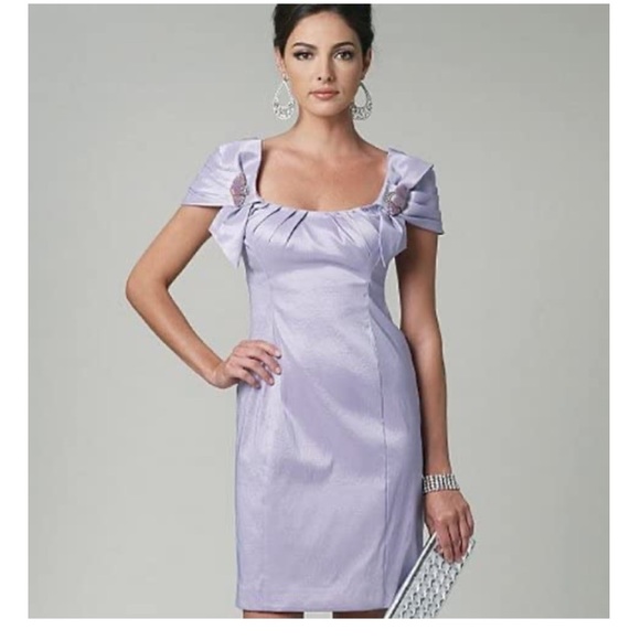 Vogue V1230 Badgley Mischka Sewing Pattern Cocktail Dress Size 8-10-12-14 - Picture 3 of 7